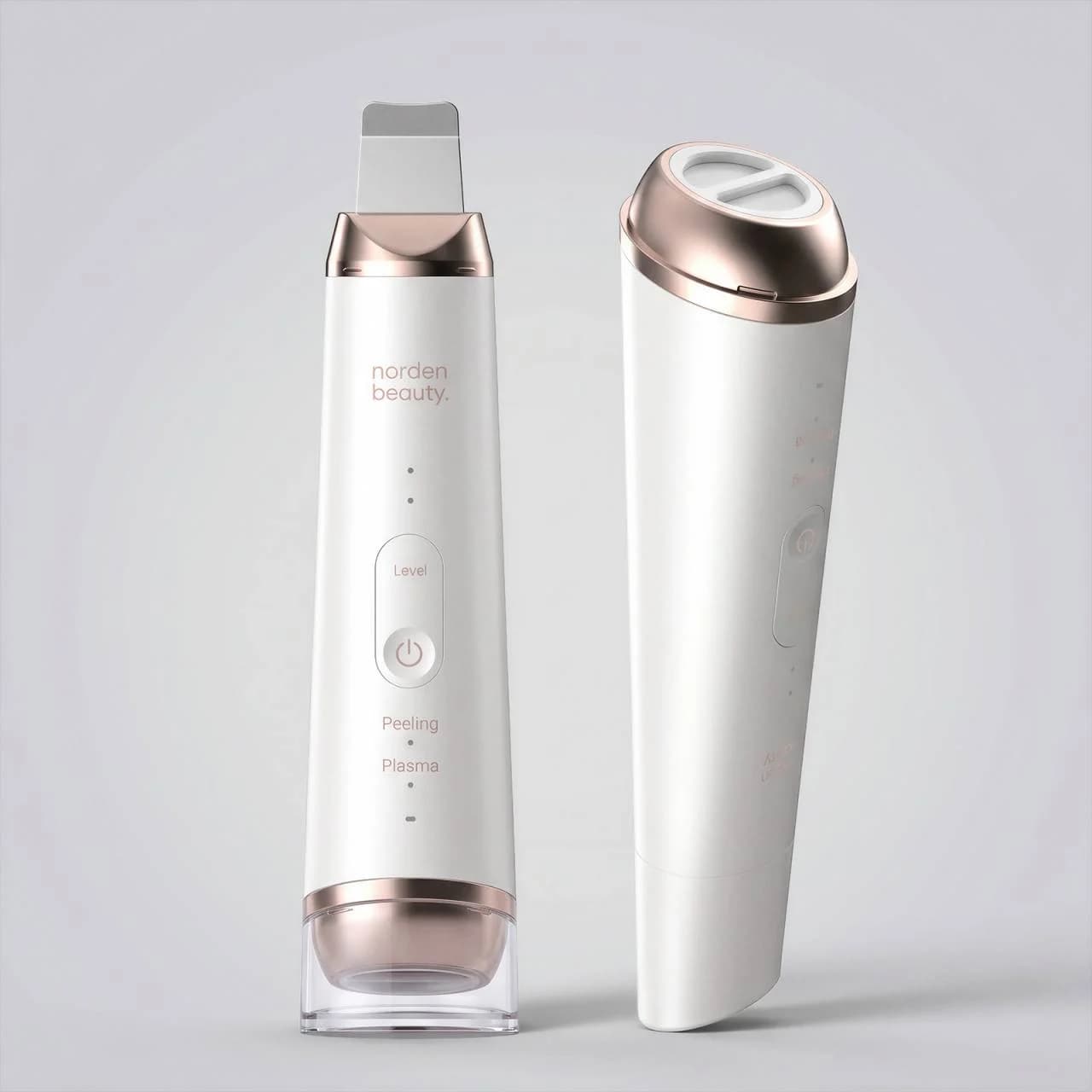 Nordenbeauty SonicPro Dual – originaalne tootefoto kahe vaatega
